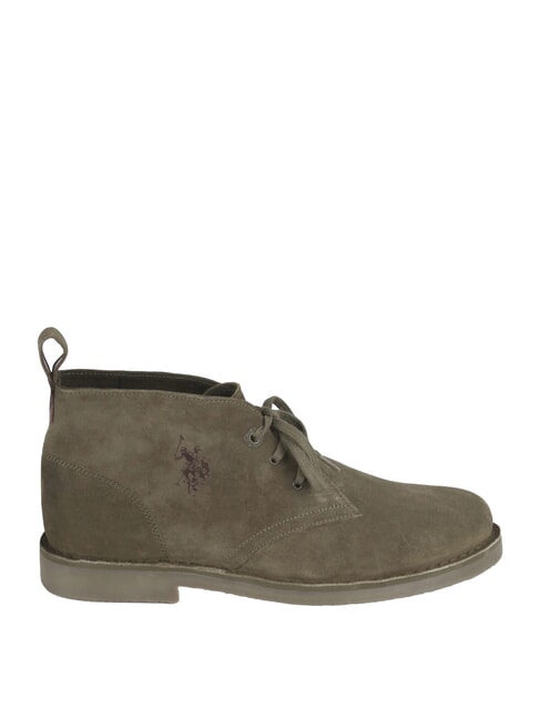 MUST Scarpe in pelle suede ivy green - Scarpe Uomo