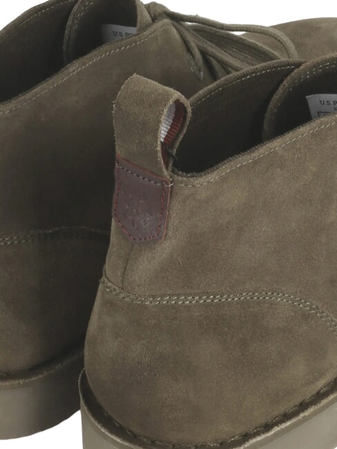 MUST Scarpe in pelle suede ivy green - Scarpe Uomo