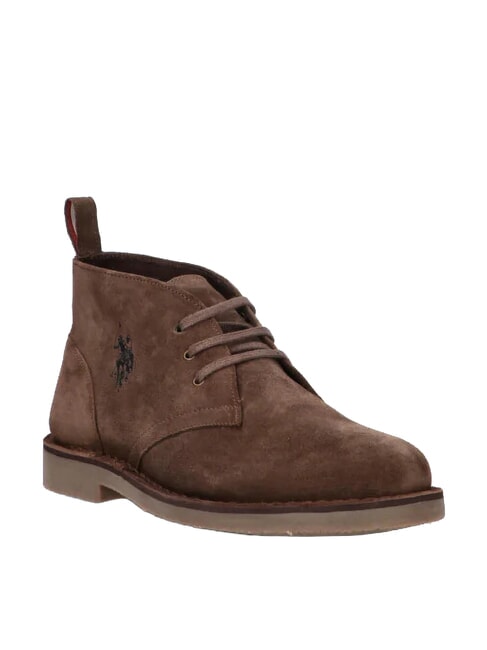 MUST Scarpe in pelle suede chocolate brown - Scarpe Uomo