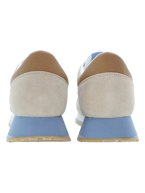 CLEEF Sneakers misto pelle white-light beige - Scarpe Uomo