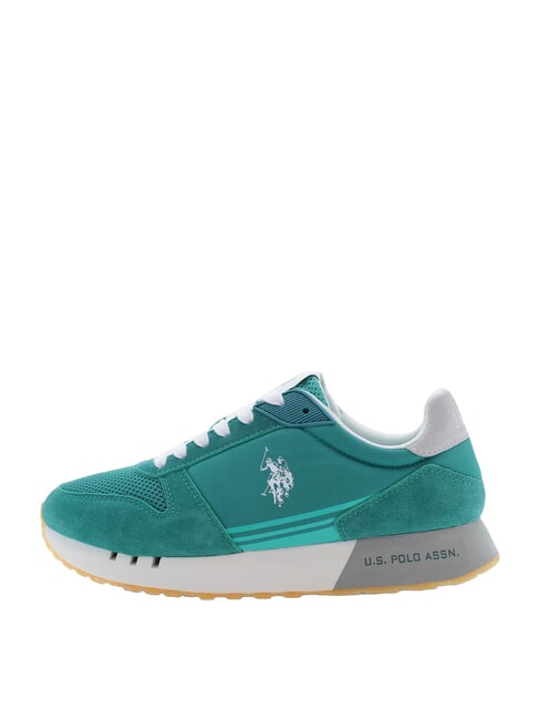 JAKE Sneakers misto pelle bayou green - Scarpe Uomo