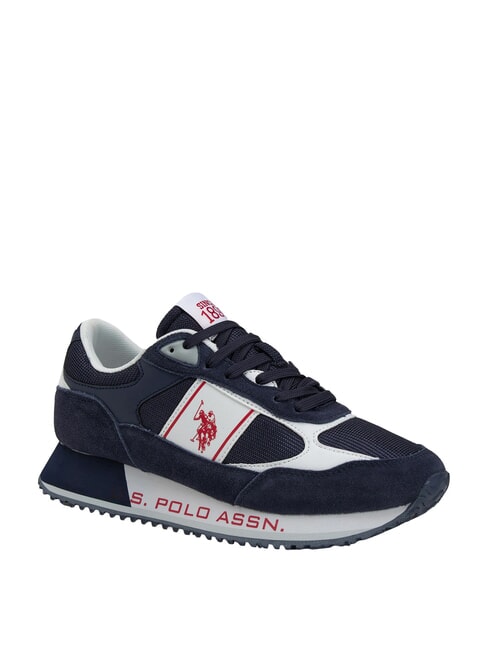 CLEEF Sneakers logate aster-white - Scarpe Uomo