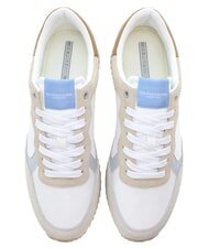 U.S. POLO ASSN. CLEEF Sneakers misto pelle white-light beige - Scarpe Uomo - 4