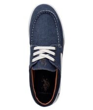 U.S. POLO ASSN. ALONSO Scarpe in canvas blue flag - Scarpe Uomo - 4
