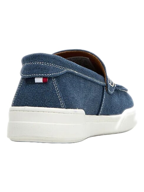 ALONSO Mocassini in canvas blue flag - Scarpe Uomo