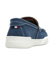 U.S. POLO ASSN. ALONSO Mocassini in canvas blue flag - Scarpe Uomo - 3
