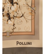 POLLINI FIORI2 Foulard marrone fiori2 - Sciarpe - 3