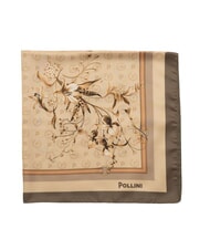 POLLINI FIORI2 Foulard marrone fiori2 - Sciarpe - 4