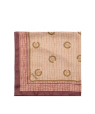 POLLINI CROCO LOGO Foulard rosa croco - Sciarpe - 3