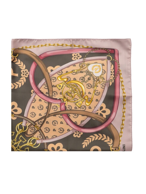 HEARTS TWILL Foulard rosa catena - Sciarpe