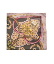 POLLINI HEARTS TWILL Foulard rosa catena - Sciarpe - 3