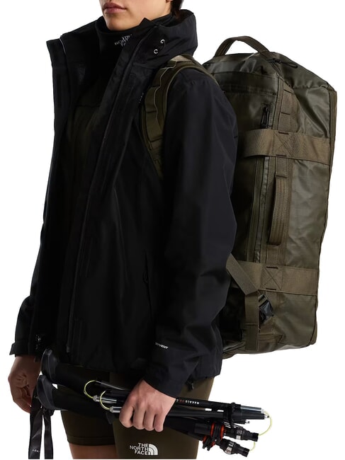 BASE CAMP VOYAGER Borsone Zaino 42L new taupe green - Borsoni