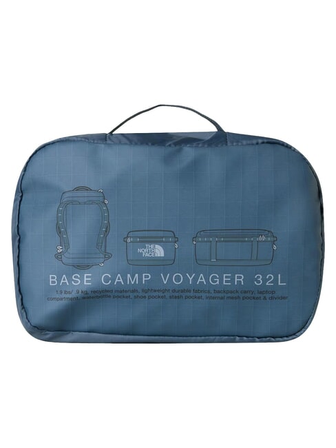 BASE CAMP VOYAGER Borsone Zaino 32L granite grey/frost grey - Borsoni