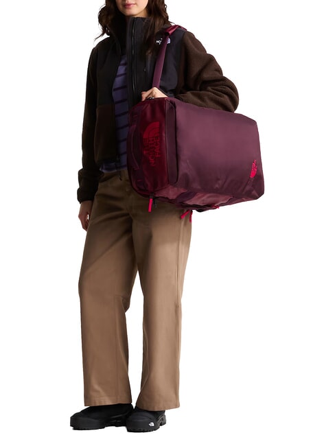 BASE CAMP VOYAGER Borsone Zaino 42L burgundycrush/deepburgundy/laliguran - Borsoni