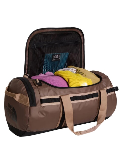 BASE CAMP M Borsone zaino smokey brown/tnf black/garnet - Borsoni