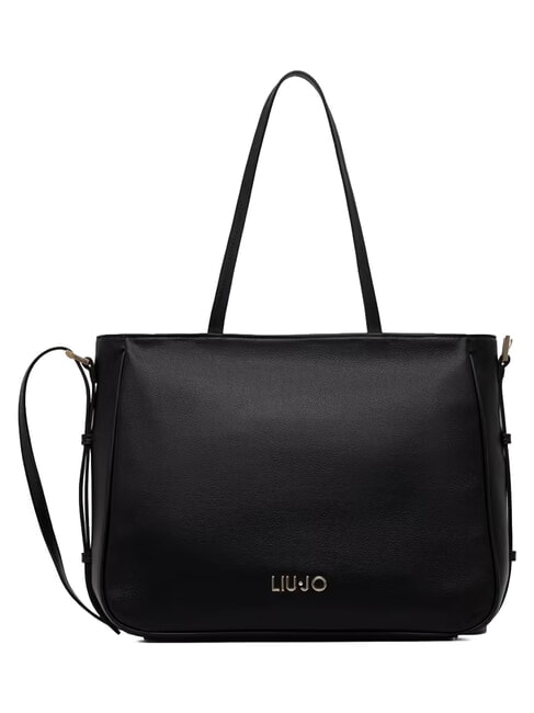 AREZU Borsa shopping a spalla, con tracolla NERO - Borse Donna
