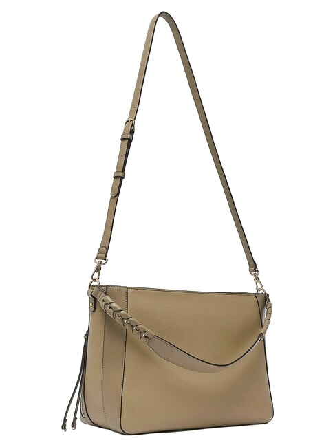 GIHEN L Borsa a spalla, con tracolla mud - Borse Donna