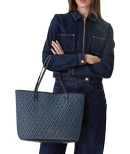 LIUJO EVRIM Borsa shopping a spalla dress blue - Borse Donna - 2