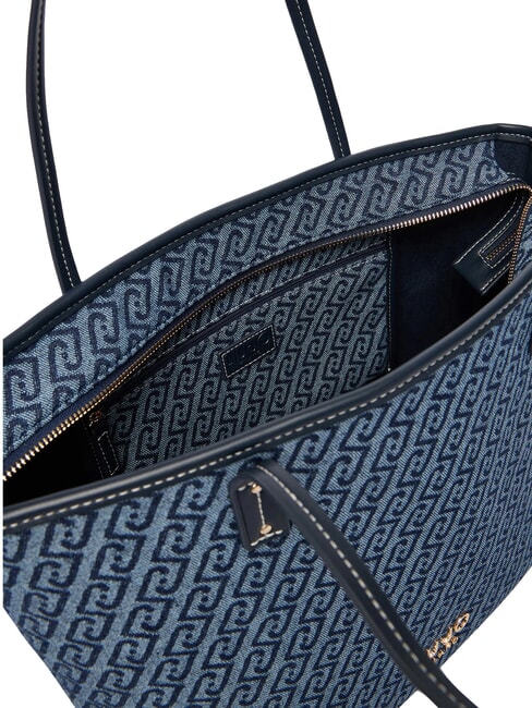 EVRIM Borsa shopping a spalla dress blue - Borse Donna
