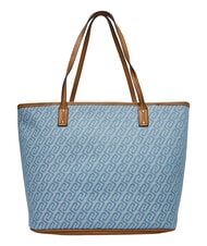 LIUJO EVRIM Borsa shopping a spalla dusty blue - Borse Donna - 3