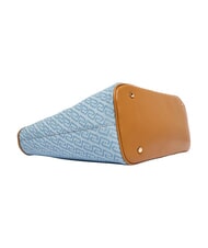 LIUJO EVRIM Borsa shopping a spalla dusty blue - Borse Donna - 5