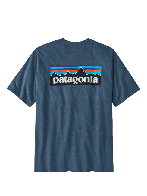 P-6 LOGO T-Shirt a maniche corte glacial blue - T-shirt Uomo
