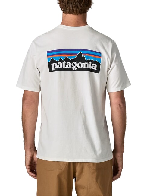 P-6 LOGO T-Shirt a maniche corte fiber white - T-shirt Uomo