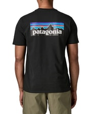 PATAGONIA P-6 LOGO T-Shirt a maniche corte black - T-shirt Uomo - 2