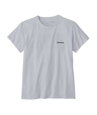 PATAGONIA P-6 LOGO Maglietta fiber white - T-shirt e Top Donna - 3