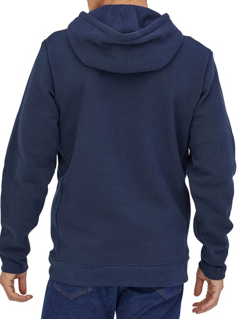 P-6 LOGO Felpa con cappuccio new navy - Felpe Uomo