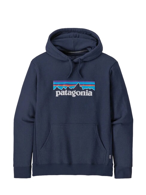 P-6 LOGO Felpa con cappuccio new navy - Felpe Uomo