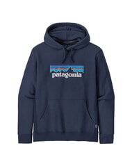 PATAGONIA P-6 LOGO Felpa con cappuccio new navy - Felpe Uomo - 3