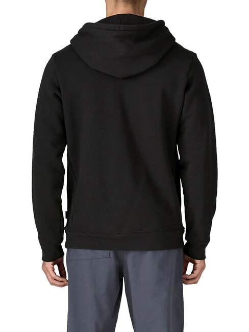 P-6 LOGO Felpa con cappuccio black - Felpe Uomo