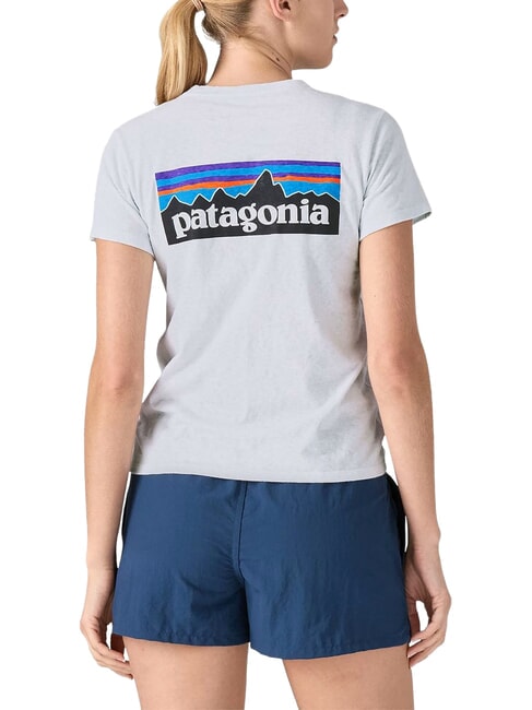P-6 LOGO Maglietta fiber white - T-shirt e Top Donna