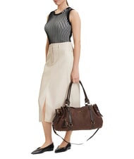 LIUJO GINESA Borsa a spalla, con tracolla mocha - Borse Donna - 2