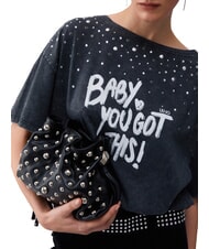 LIUJO RICCY Borsa a spalla NERO - Borse Donna - 2