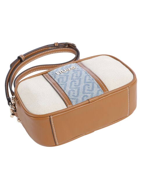RIDHI Borsa mini a tracolla, regolabile neutro/denim - Borse Donna
