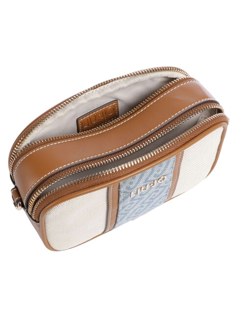 RIDHI Borsa mini a tracolla, regolabile neutro/denim - Borse Donna