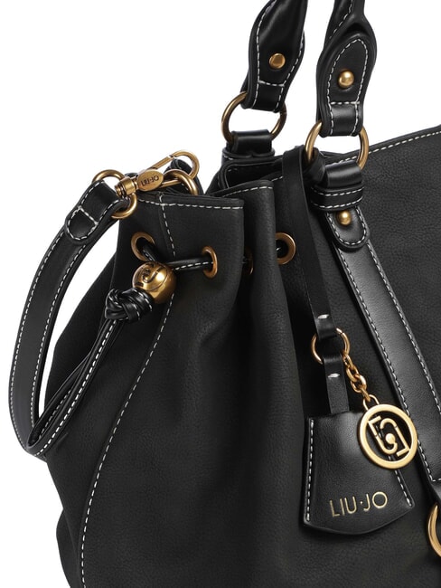 GINESA Borsa a spalla, con tracolla NERO - Borse Donna