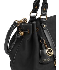 LIUJO GINESA Borsa a spalla, con tracolla NERO - Borse Donna - 3