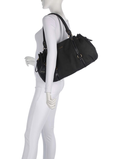GINESA Borsa a spalla, con tracolla NERO - Borse Donna