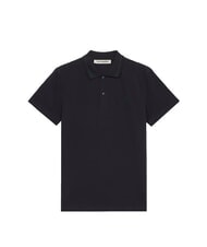 TRUSSARDI REGULAR Polo in cotone blu navy - Polo Uomo - 3