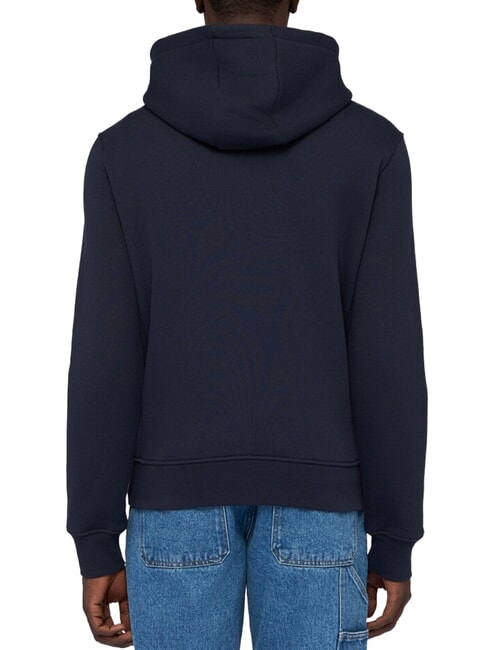JERSEY Felpa full zip blu navy - Felpe Uomo