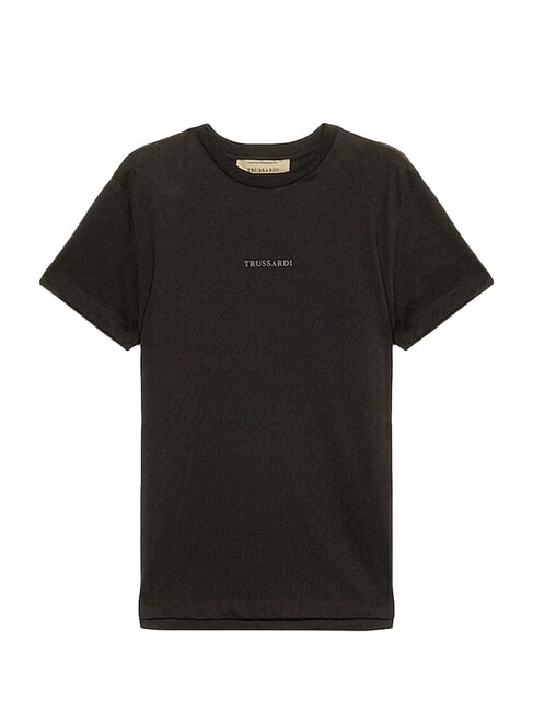 REGULAR LOGO T-Shirt in cotone black - T-shirt Uomo
