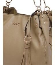 LIUJO CIRRY Borsa a spalla, doppio manico mud - Borse Donna - 4