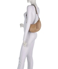 LIUJO CIRRY Borsa media, a spalla, con charm cammello - Borse Donna - 6