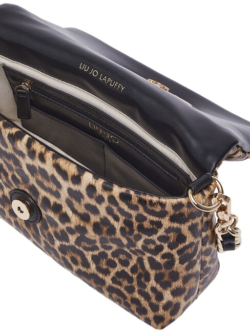 LAPUFFY Borsa a spalla, con tracolla macul.naturale - Borse Donna