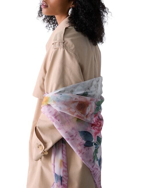 FLOWER Foulard stampato soft peony - Sciarpe