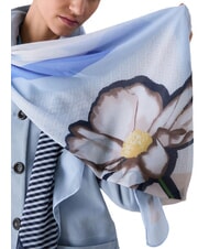LIUJO FLOWER Foulard a blocchi light blue - Sciarpe - 5