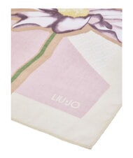 LIUJO FLOWER Foulard a blocchi white cream - Sciarpe - 3